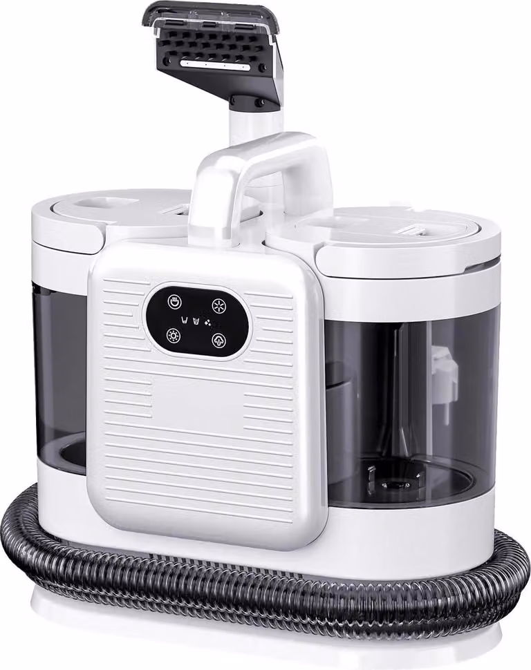 Pulitore per tappeti, potenza 1650 W, potente sistema di aspirazione, set completo, UE