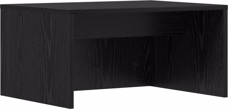 Scrivania a parete Rovere Nero 60 x 45 x 30 cm