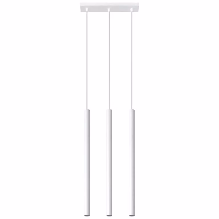Elegante lampada a sospensione MOSSA 3 G9 Bianca Lumilo