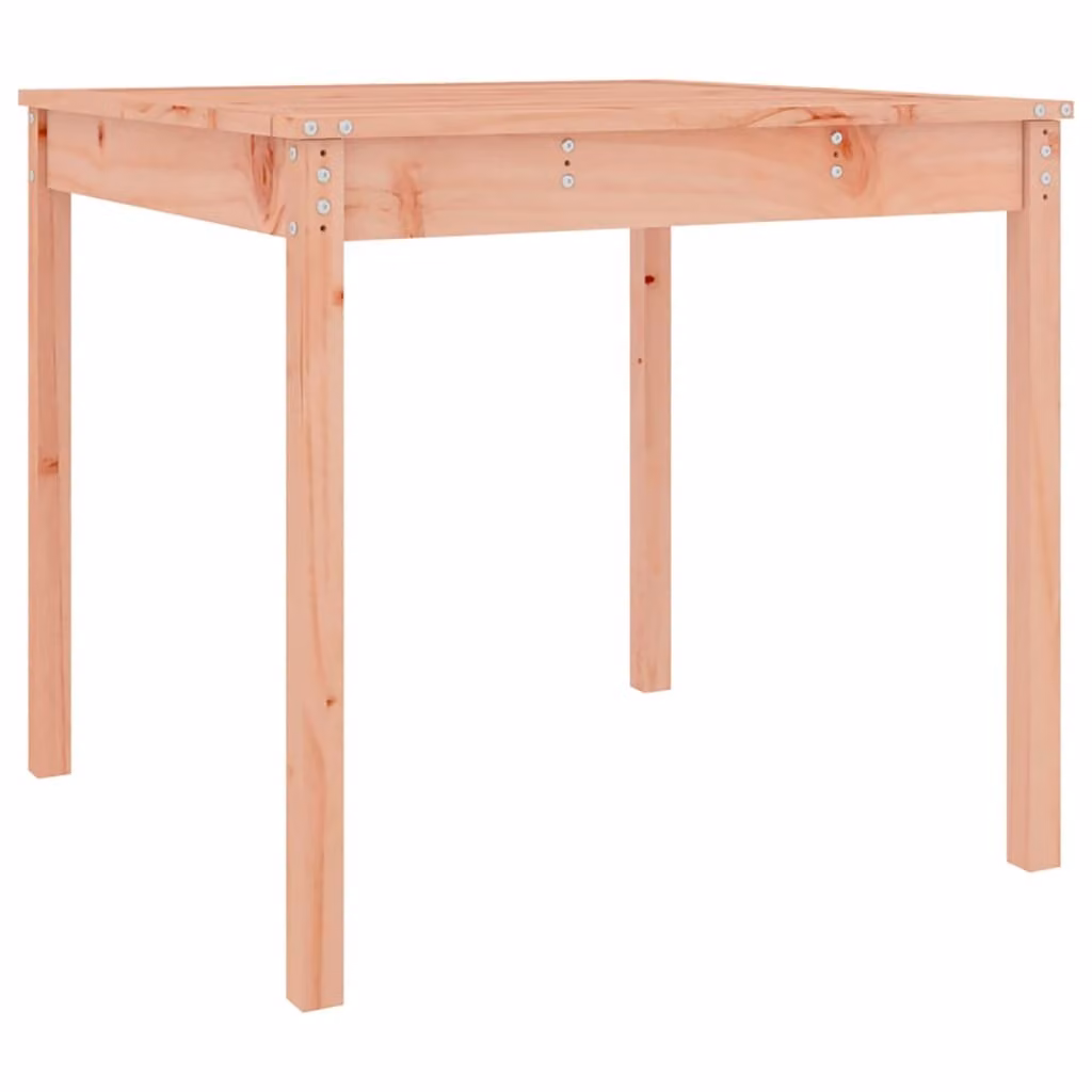 Tavolo da Giardino 82,5x82,5x76 cm in Legno Massello di Douglas
