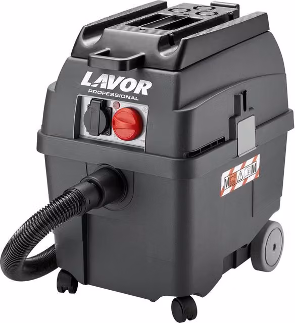 Aspiratutto Aspiraliquidi Lavor Pro Worker EM da 30 Lt, 1400 W, Nero