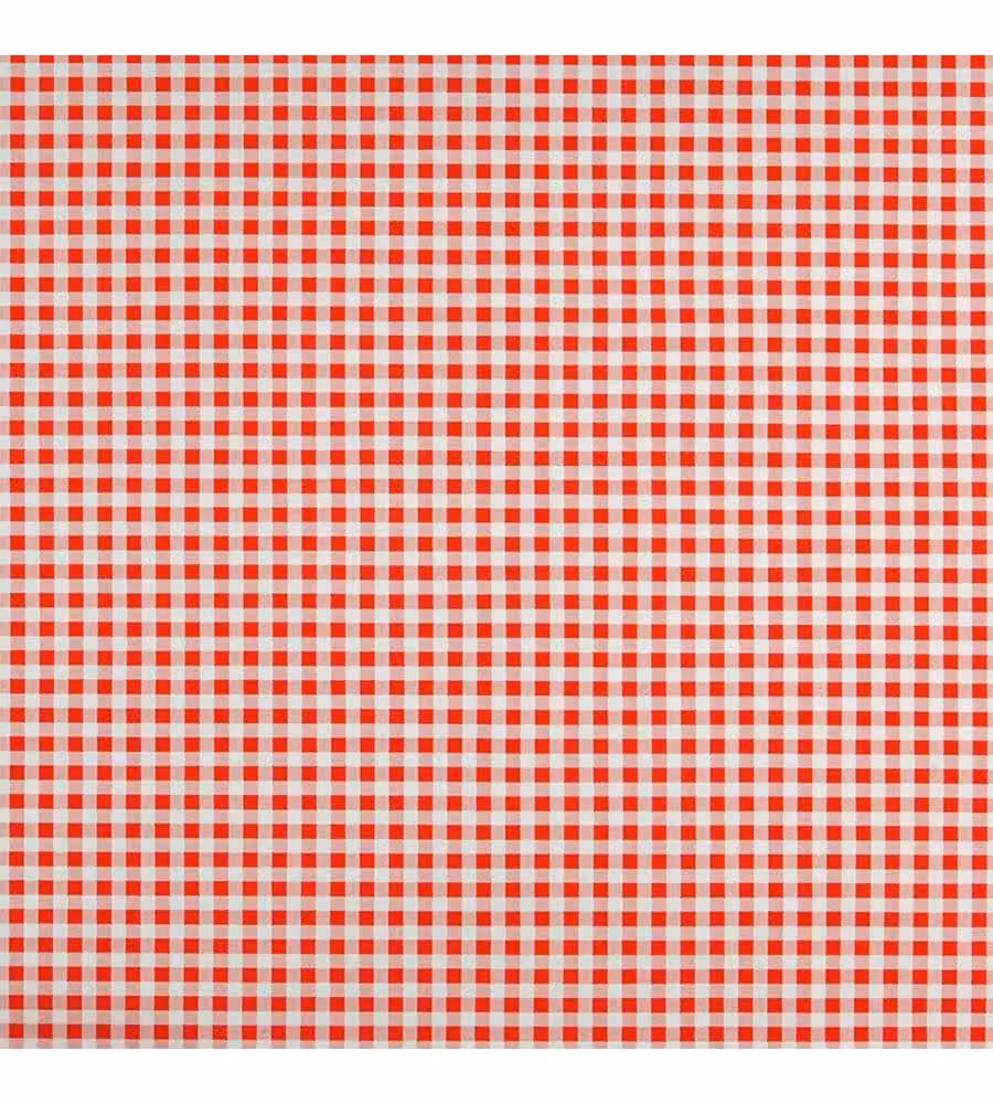 Tovagliato Cerato TNT 140x20m Scacchi Rossi per Tavolo