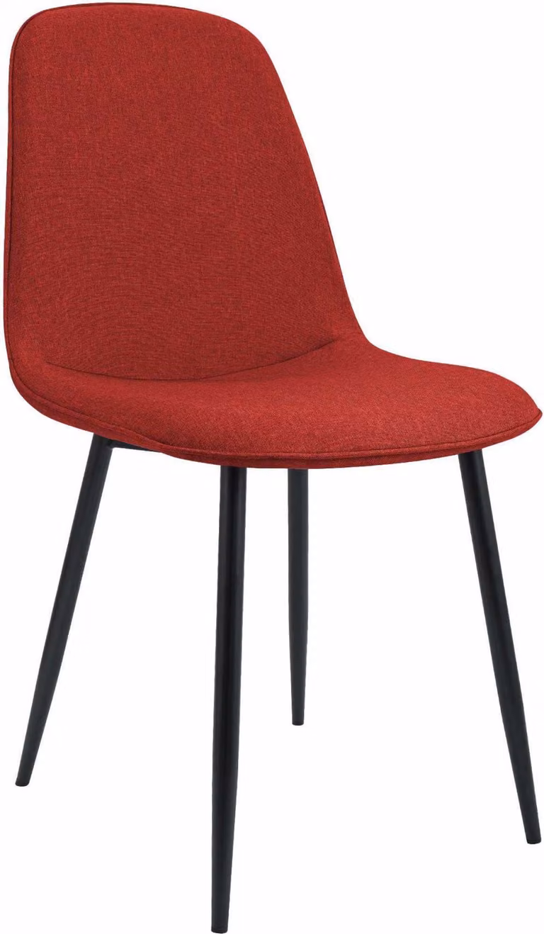 Comoda sedia da pranzo - Sedia da cucina - Tessuto resistente con struttura in alluminio lucido