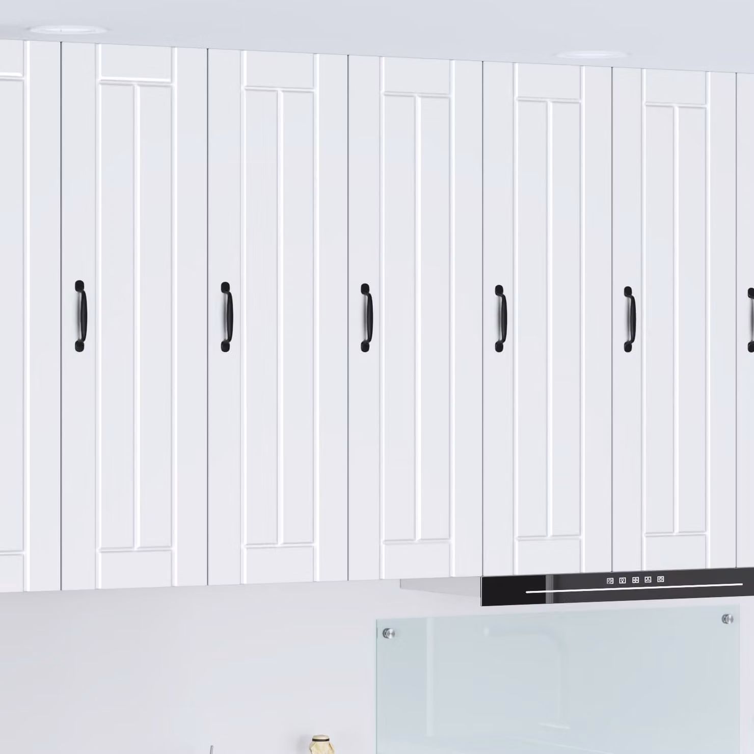 Armadietto a muro LUCCA vidaXL Bianco L: 30 cm, P: 31 cm, H: 100 cm