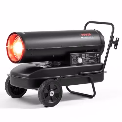 VEVOR Riscaldatore a Cherosene ad Aria Forzata Potenza 30 kW per Magazzino