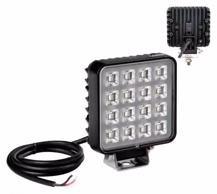 Faro a LED da 16 W e 1380 lm, lampada da lavoro, proiettore, luce posteriore