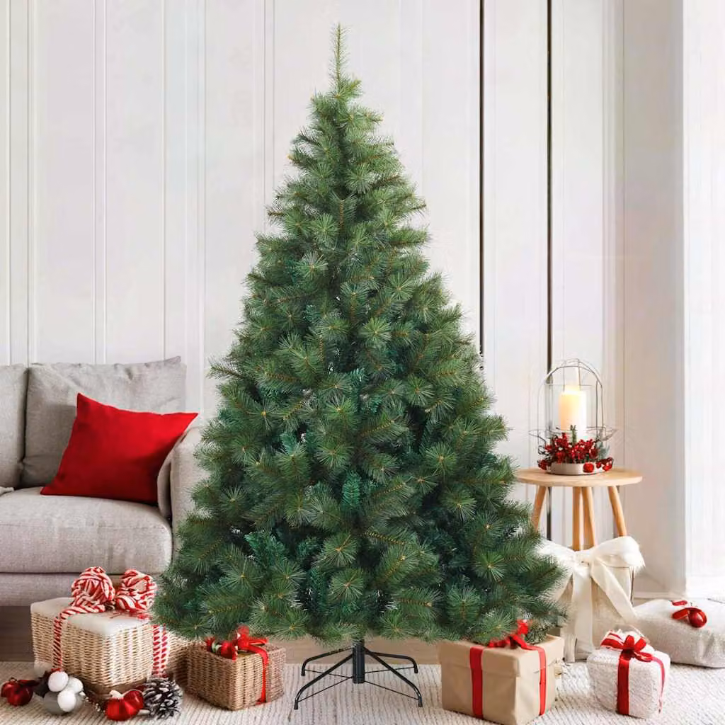 Maison Exclusive - Albero di Natale artificiale pieghevole verde 180 cm PVC, acciaio