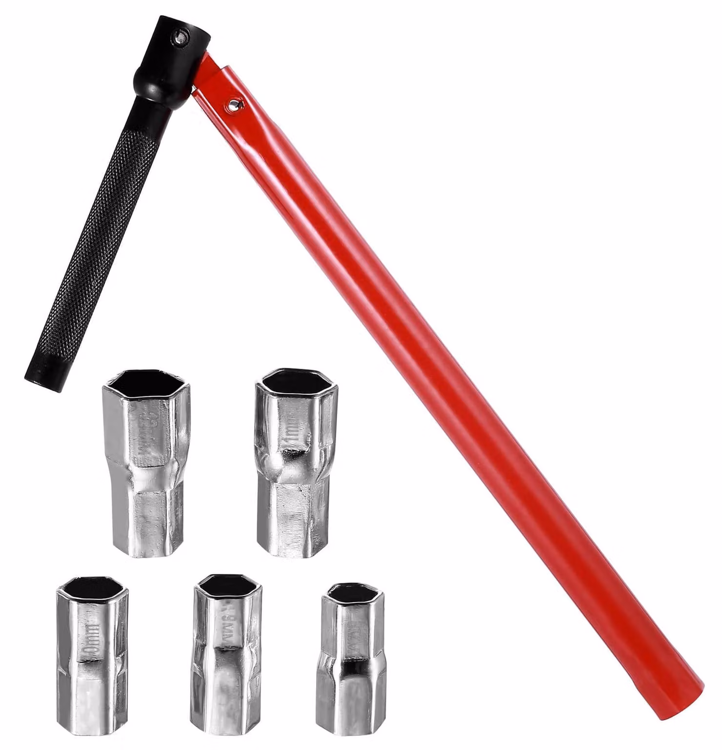 Set di 6 chiavi a brug per raccordi idraulici, da 8 a 12 mm, utensili universali per lavori di idraulica