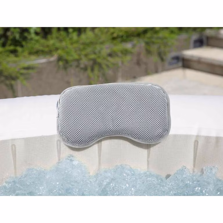 Set di 2 cuscini da spa Bestway in acciaio e PVC grigio