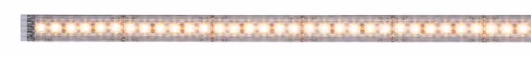 Paulmann Function MaxLED 1000 Stripe, striscia LED da 50 cm, luce bianca calda, 7W, 24V, colore argento