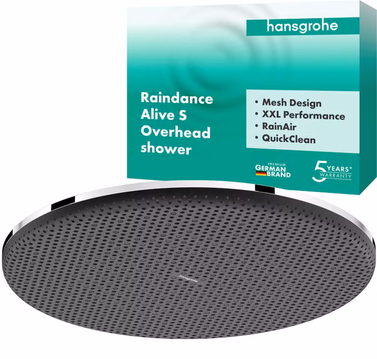 Doccia fissa hansgrohe Raindance Alive S 300 1jet cromata, 1 pz.