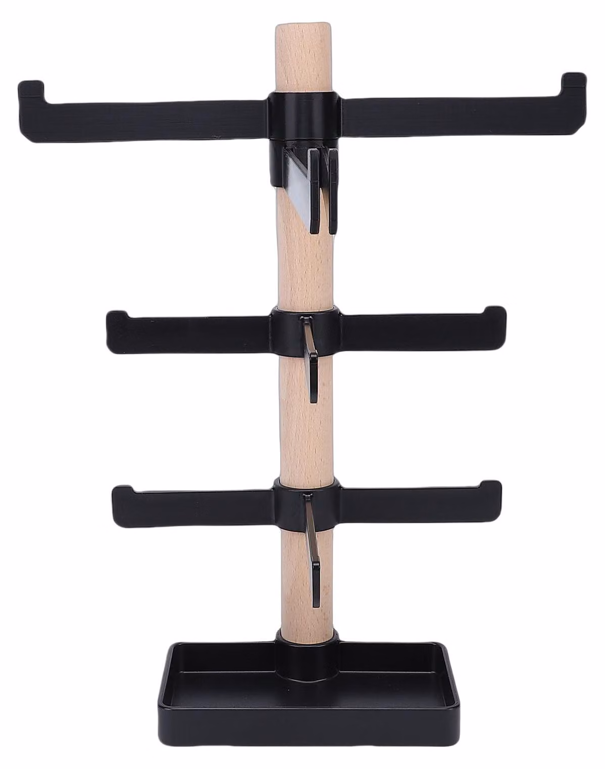 Scaffale in legno per l'organizzazione di accessori per bicicletta, ideale per scrivania, casco, occhiali, organizer verticale per casa e soggiorno