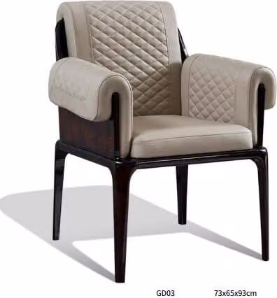 Stuhl Kreative Modern Design Möbel Luxus Esszimmer Stühle Holz Leder