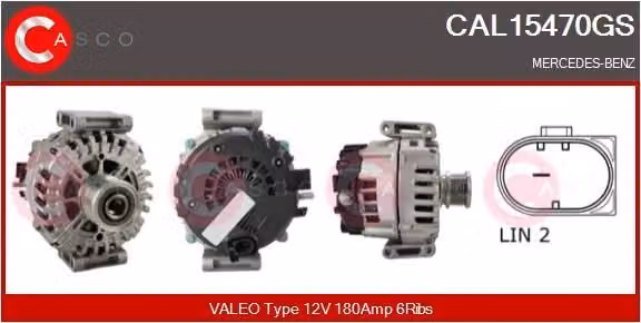 Alternatore 180A