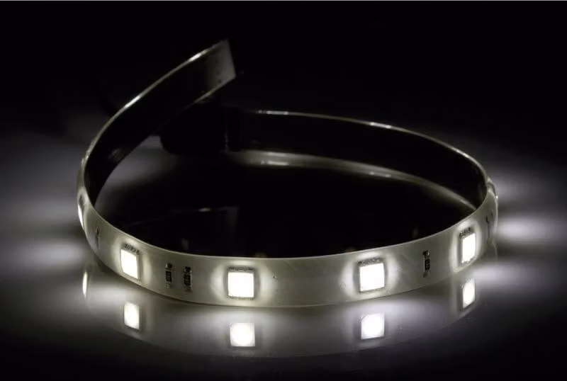 Striscia luminosa con 15 LED, bianca, 1 pezzo