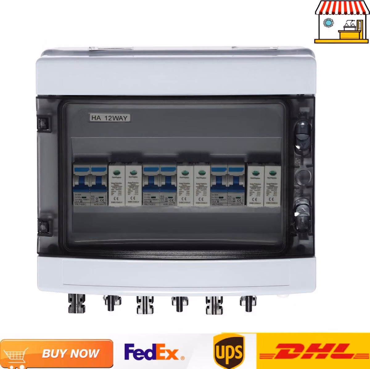 Combinatore solare - 40A - 3 ingressi e 3 uscite - Grado di protezione IP65