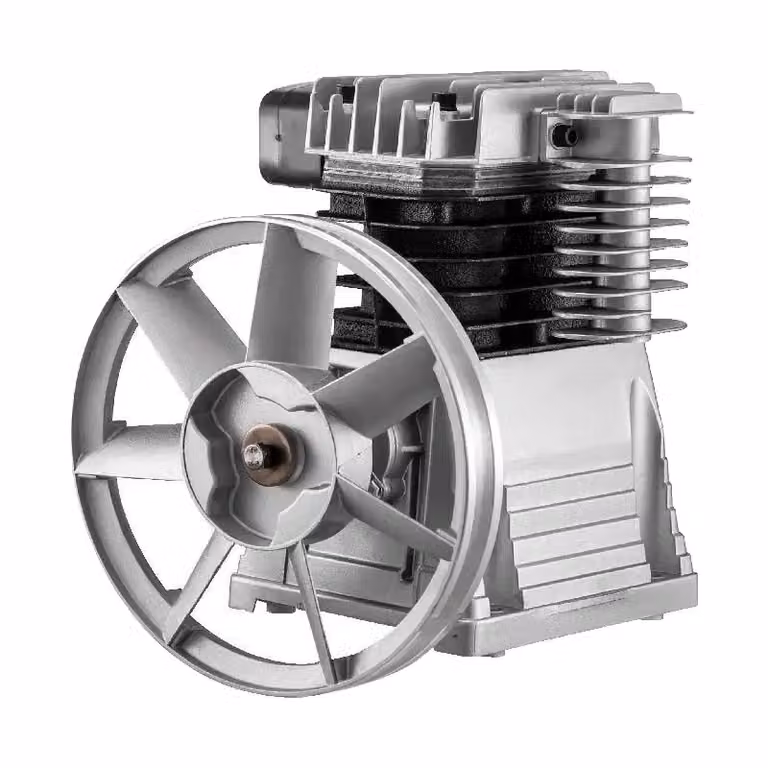 Teste di compressori d'aria, bicilindrici, potenza 22KW
