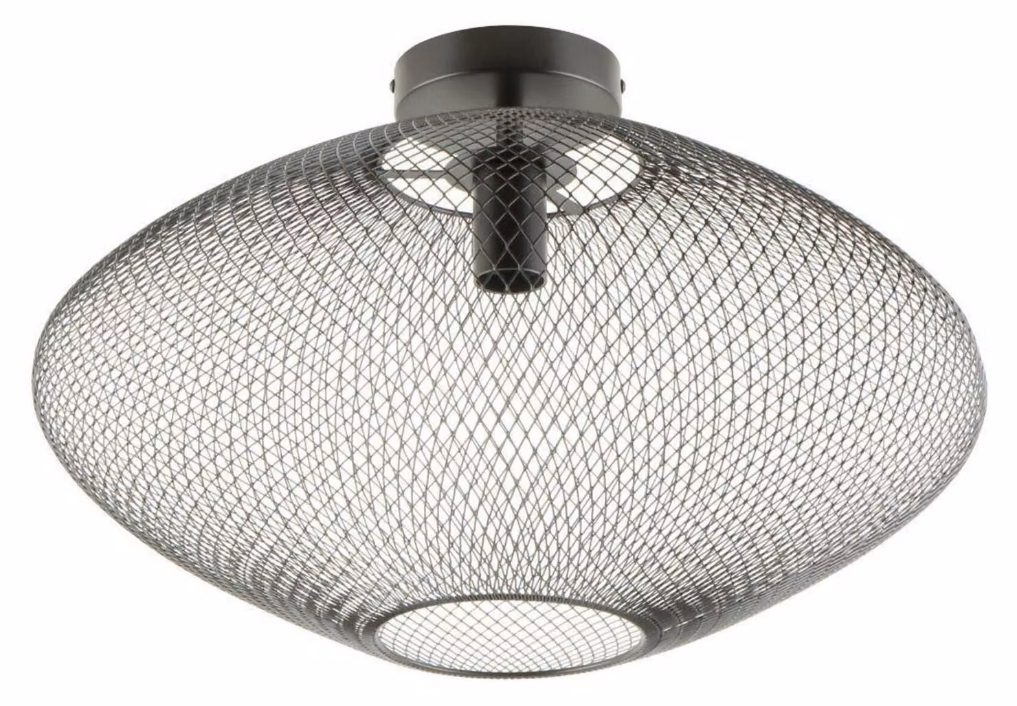 Lampada da soffitto ORION nero opaco 1xE27x40W in metallo, dimensioni: 30x50x50 cm, IP20, Zuma Line