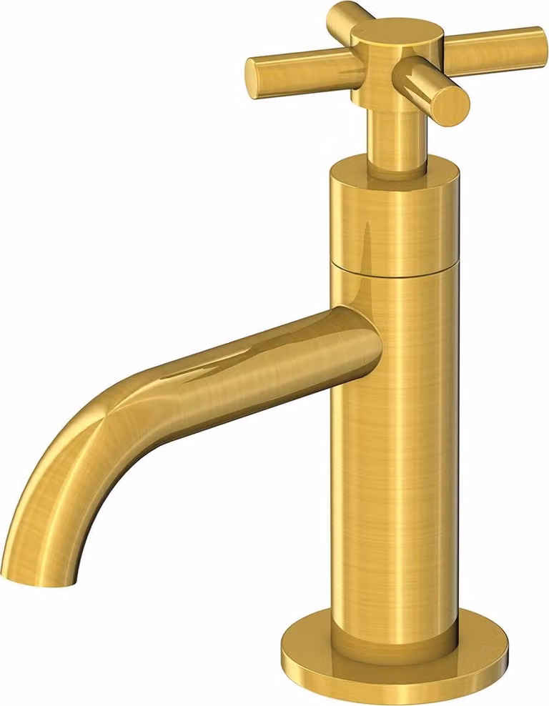 Robinetterie de lavabo Steinberg Série 250, eau froide, sans garniture d'écoulement, portée 100 mm, 2502500BG, 2502500BG