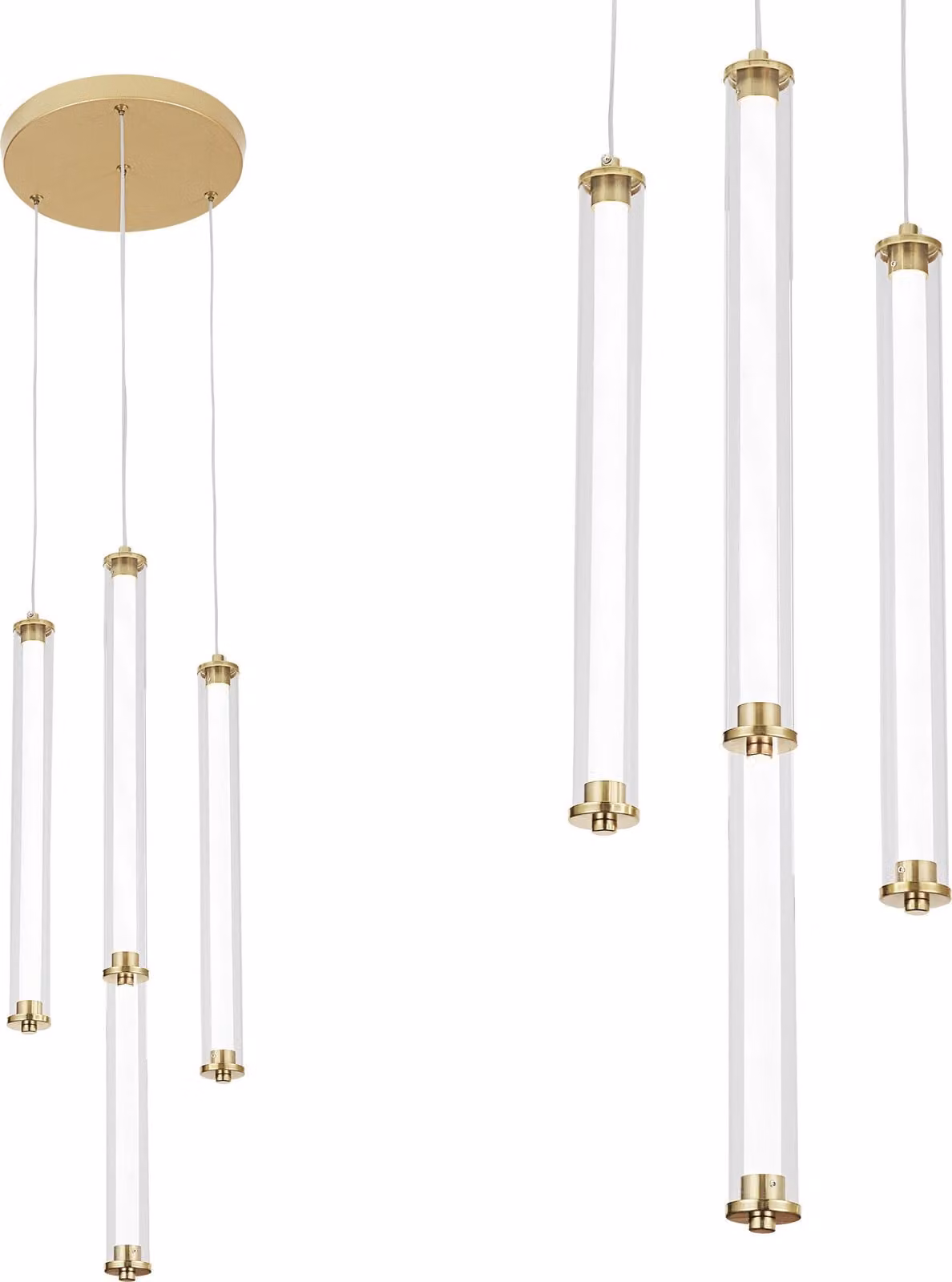 Lampada tooLight Led G024-4Cpr Gold
