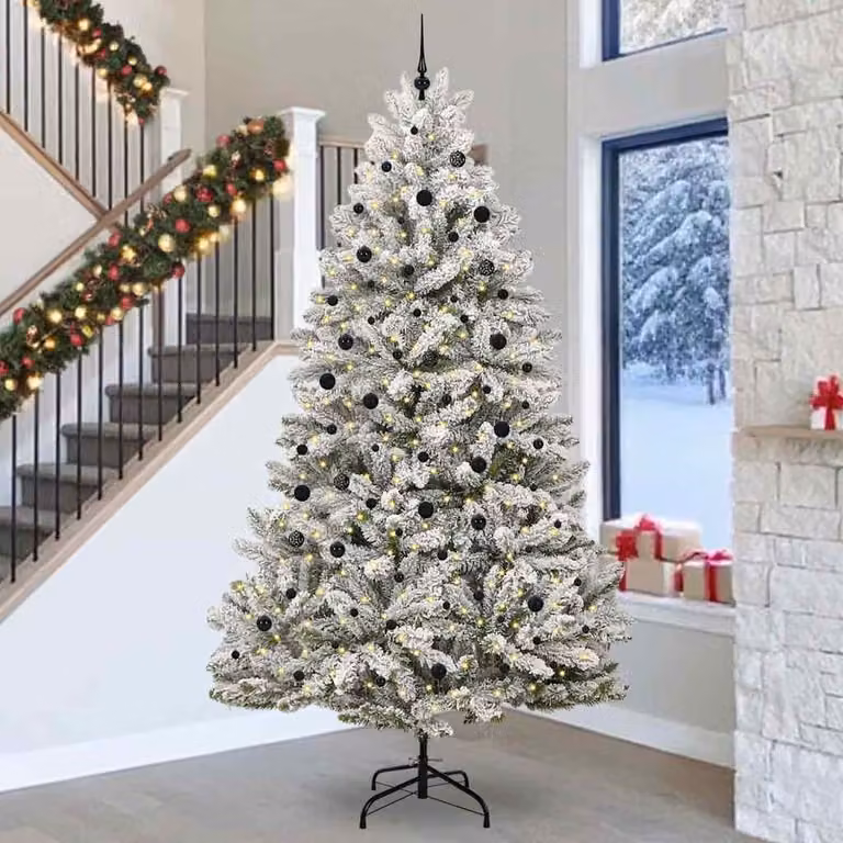 Maison Exclusive - Albero di Natale artificiale, altezza 300 cm, 300 luci, luce bianca calda