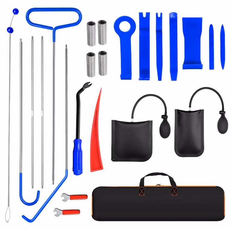 Kit professionale per la rimozione di serrature auto (24 pezzi)