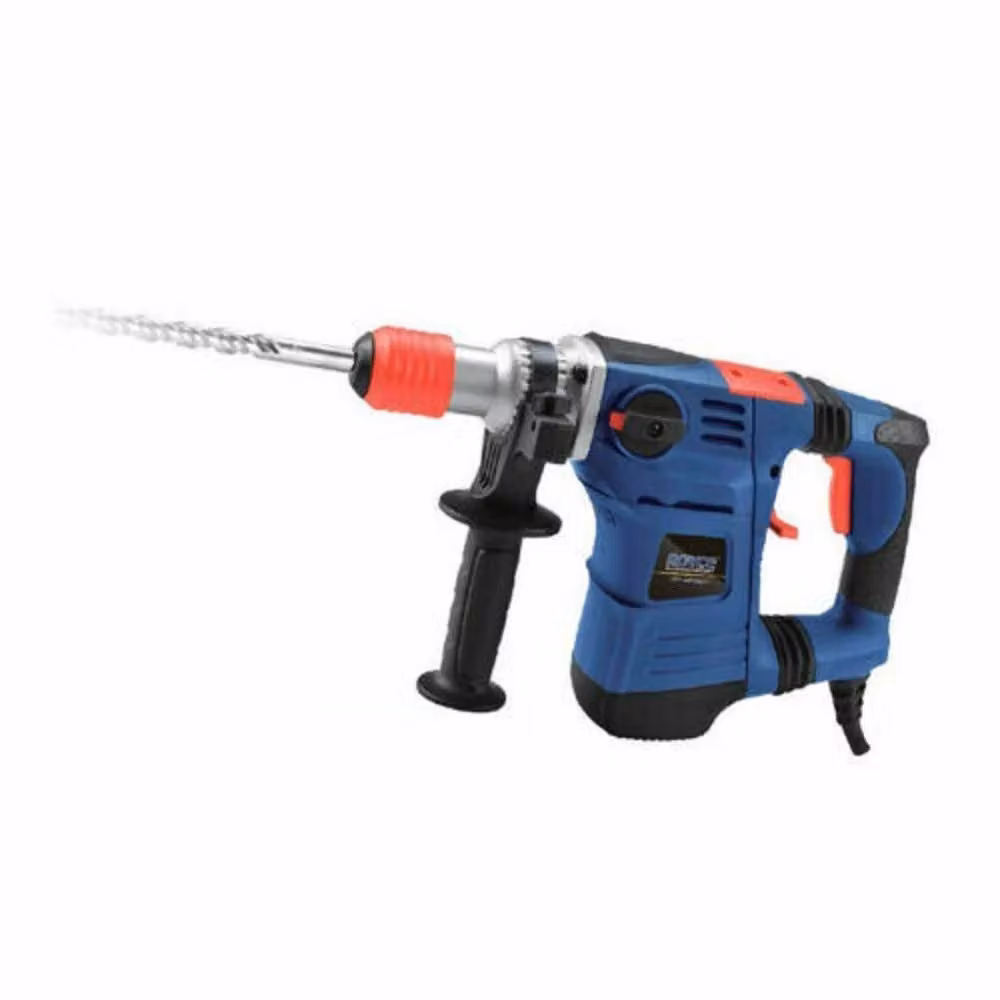 Trade Shop Trapano Scalpellatore Martello Demolitore e Tassellatore da 2050W Blu con 5 Accessori – 2