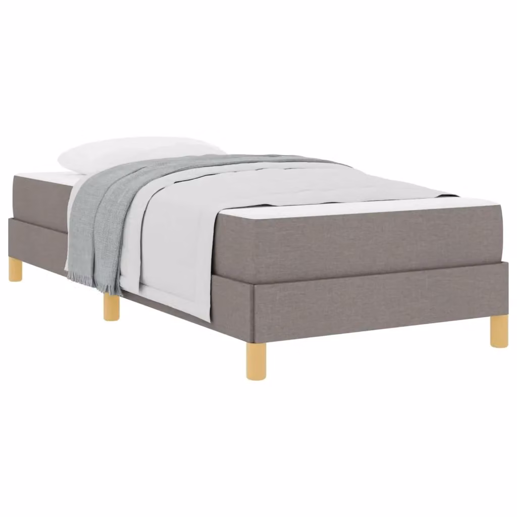 Letto a molle con materasso Talpa vidaXL in tessuto beige o grigio L/P/H: 80 x 200 cm – 2
