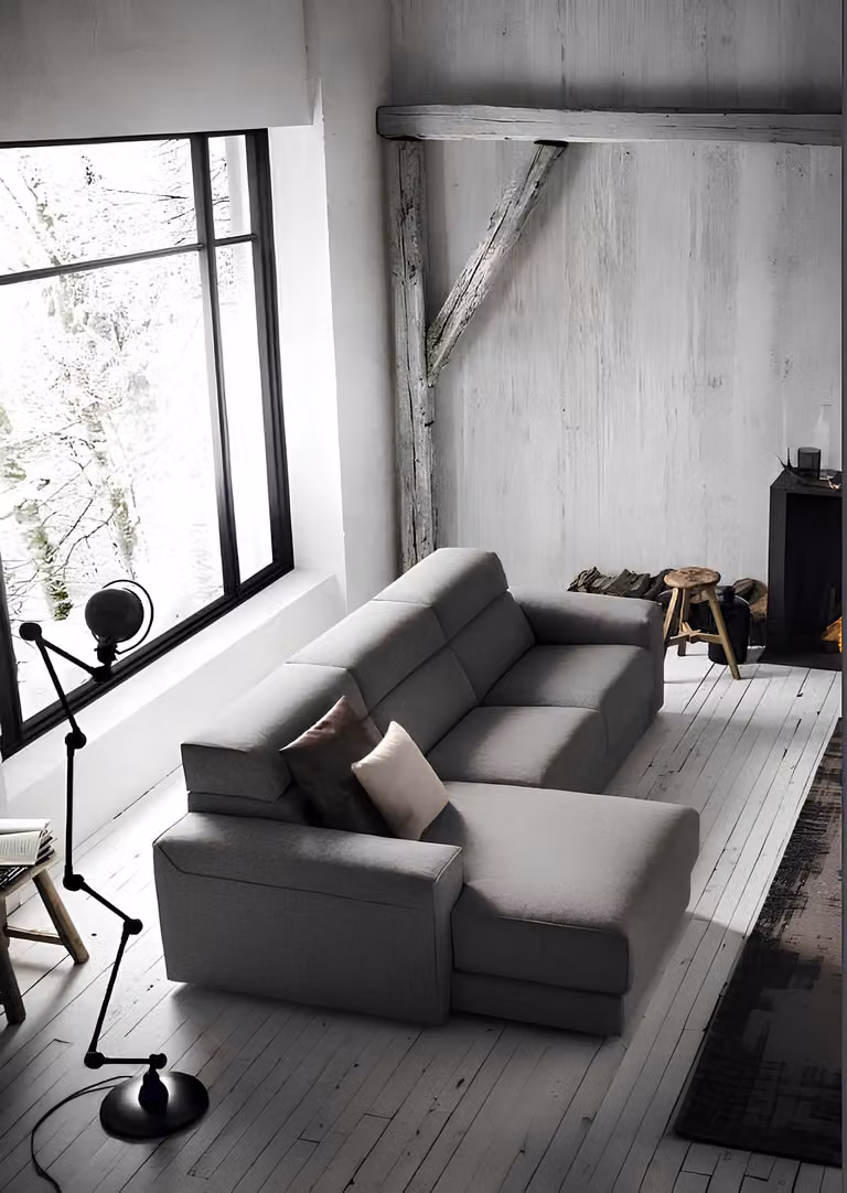 Italienische Eckcouch Sofa Couch Sofas Couchen Eck Garnitur Möbel schlafsofa