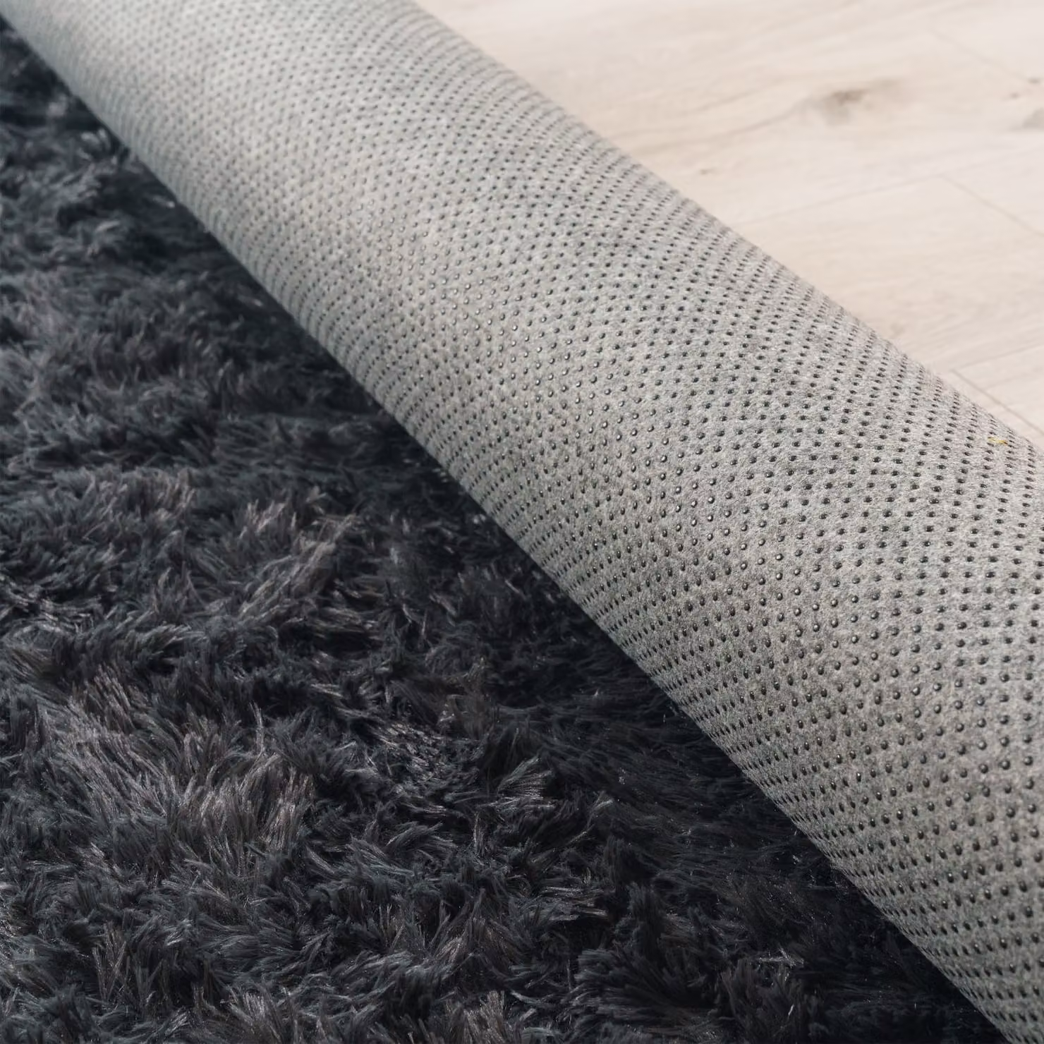 Tappeto a pelo alto Silvana antracite L: 120 cm, P: 160 cm – 3