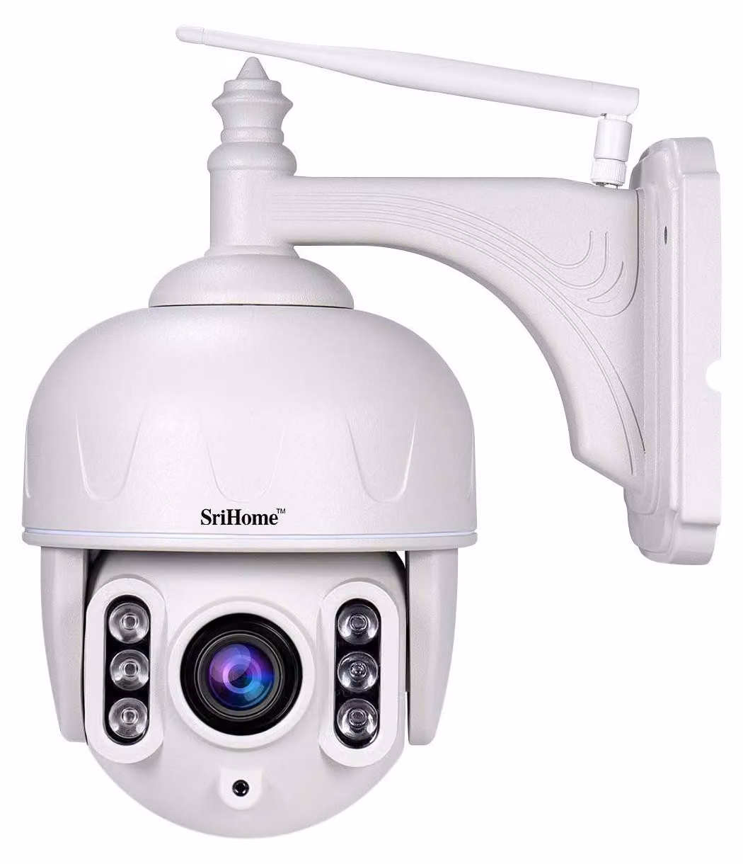 Sricam Italia OBA SH028: Telecamera zoom PTZ ottica 5X con Wi-Fi, punto di accesso (hotspot) e connessione wireless