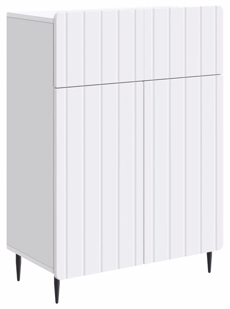 Credenza Bianco 66 x 34,5 x 92 cm Legno ingegnerizzato