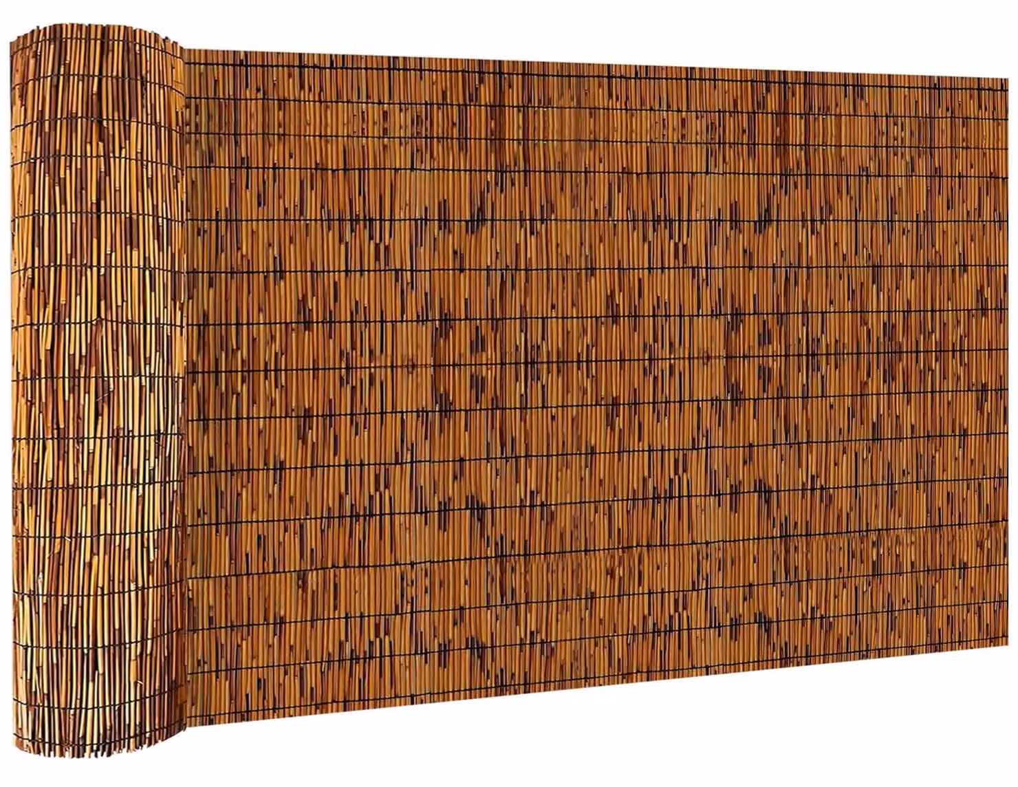 Schermo per la privacy in rattan sintetico, resistente alle intemperie, dimensioni 80x300 cm, ideale per giardino e balcone