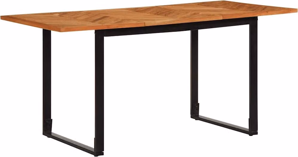 Maison Exclusive - Tavolo da pranzo 160x80x75 cm in legno massello di acacia