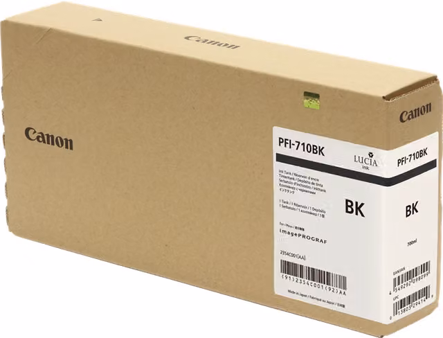 Canon Large Format Canon PFI-710 BK cartuccia nero 700 ml