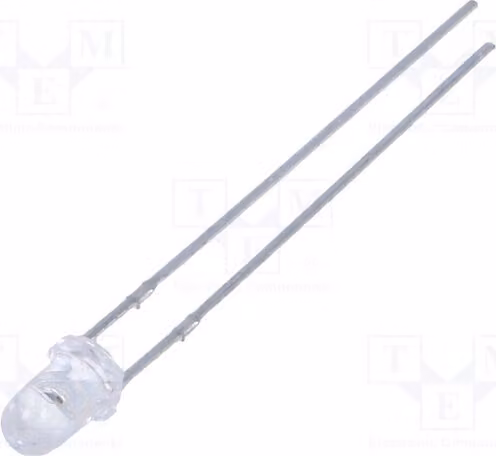 5 LED, 1380÷3000 mcd, rosso, 3 mm, 30°, modello FYL-3014SURC1A, diodi LED a montaggio superficiale (SMD), 3 mm