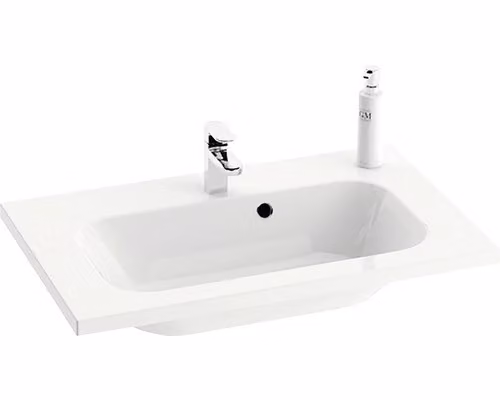 Lavabo per mobile RAVAK Cromo marmo bianco 70 x 158 XJG01170000