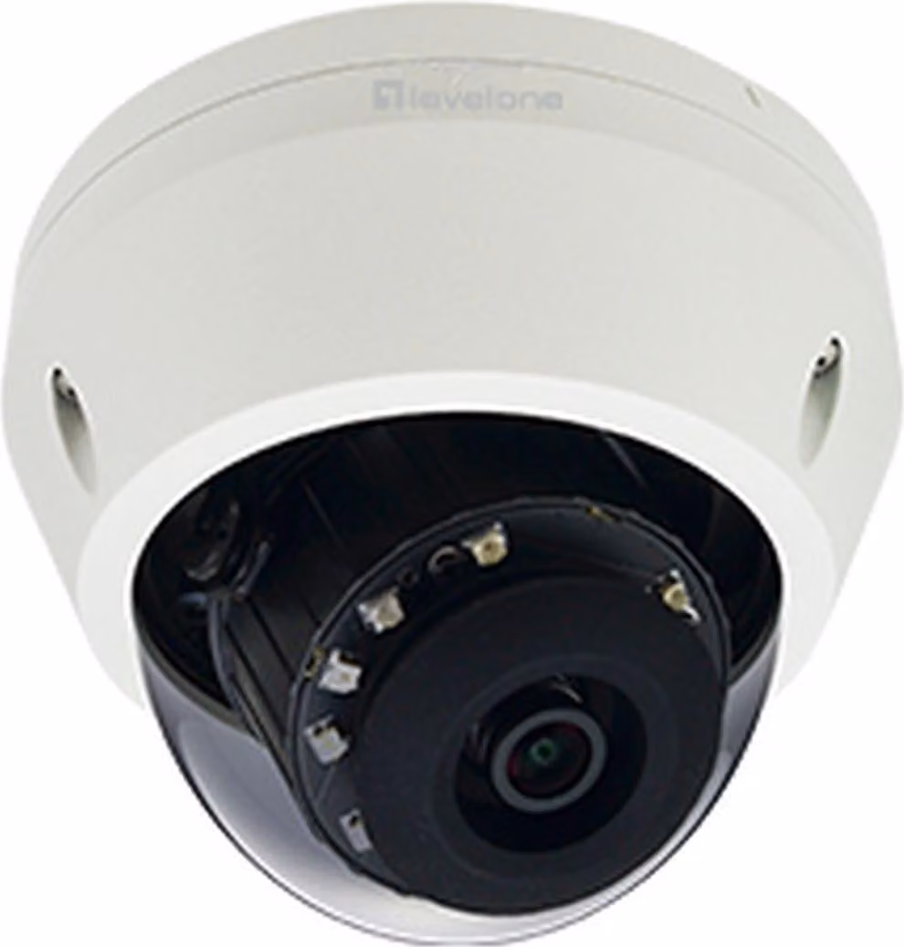 LEVELONE IPCam FCS-3307        Dome     5MP H.265 IR 12W PoE