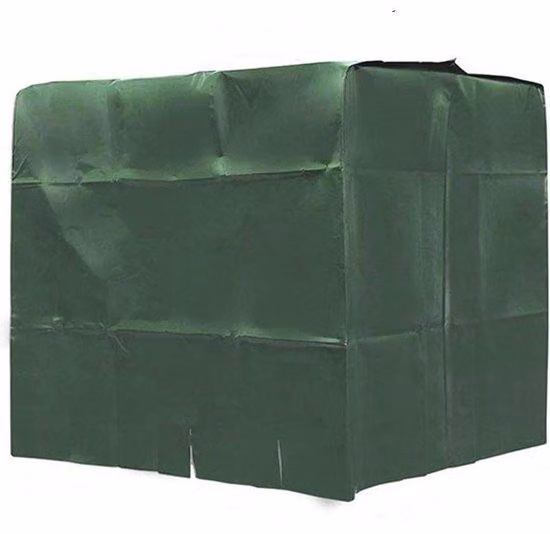 Coperchio di tenuta per serbatoi d'acqua - Copertura impermeabile e antipolvere per serbatoi di grandi dimensioni - Resistente ai raggi UV - Copertura esterna per serbatoi di grandi dimensioni - 1 metro cubo - Verde