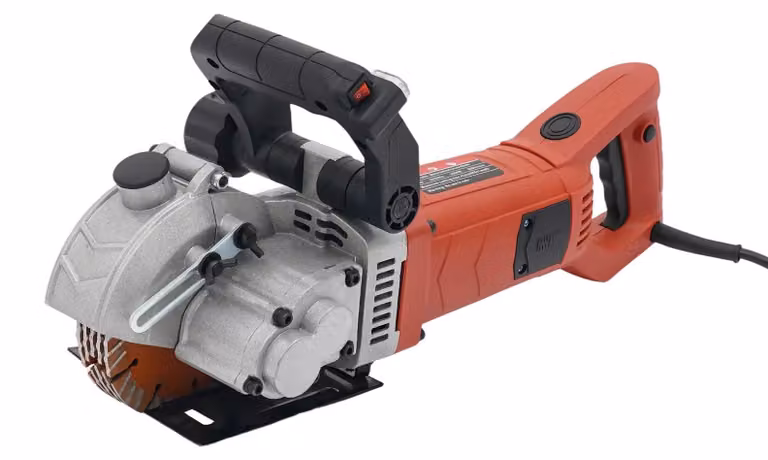 Fresatrice per scanalature - Fresatrice elettrica per muri da 4800W - 6200 giri/min - Portatile - Motore in rame puro - Adatta per muri in cemento e mattoni