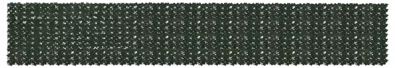 Schermo per balcone con foglie Verde Scuro 600 x 100 cm