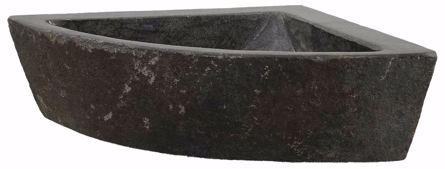 Lavabo Grigio (38-45) x (38-45) x 12 cm Pietra di Fiume