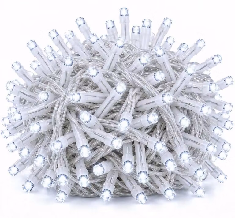Linder Exclusiv Catena Natalizia 96 LED Bianco Freddo