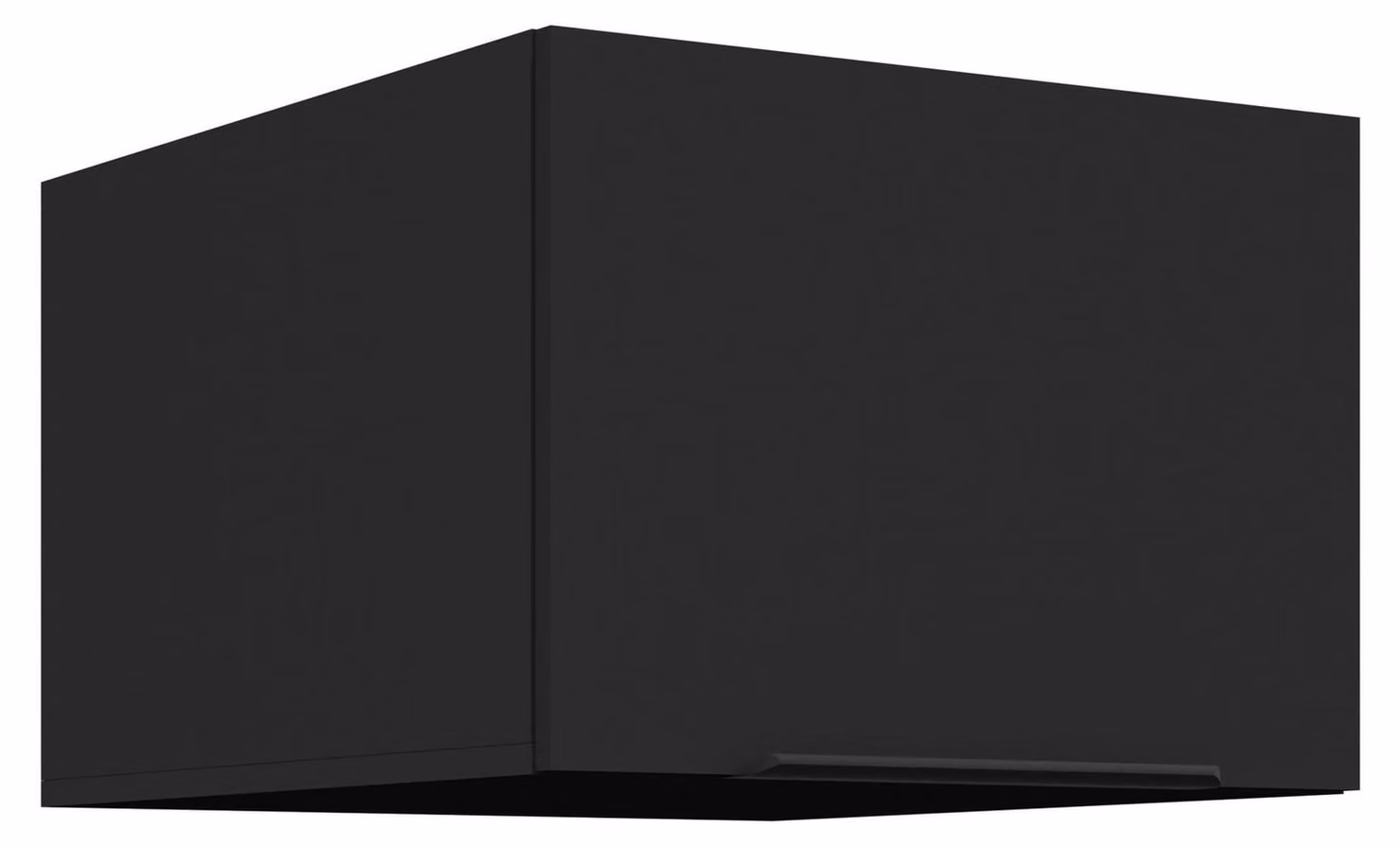 Credenza alta da 50 cm SIENA Nero Angolo cottura Blocco cucina Cucina