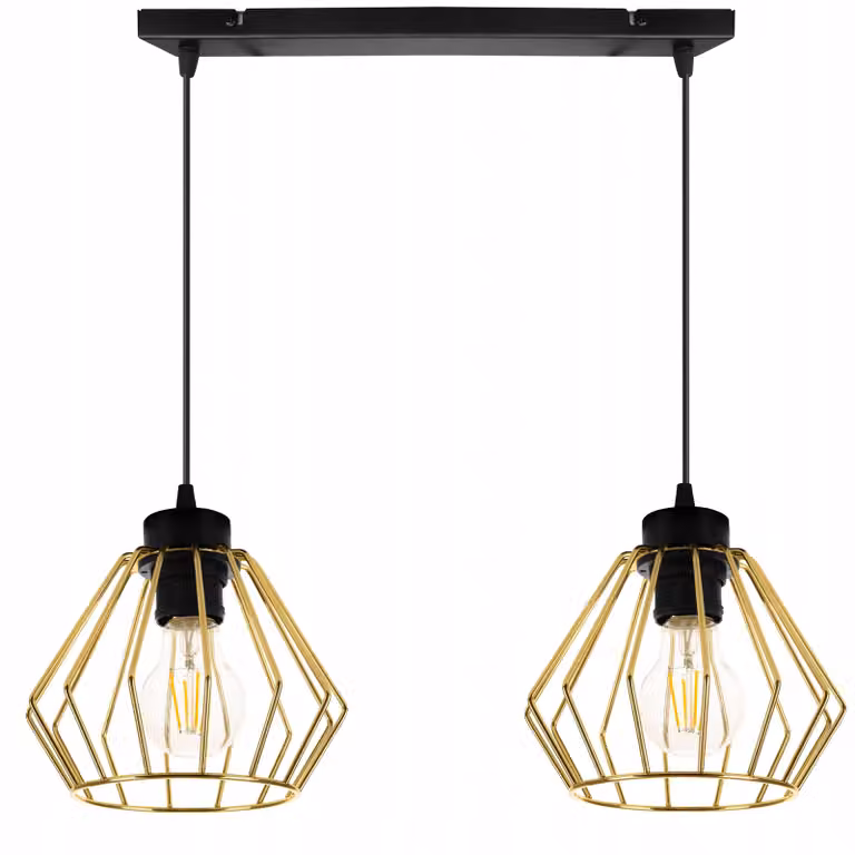 Lampada Da Soffitto Lampada A Sospensione Lampadario Oro Loft Druciak