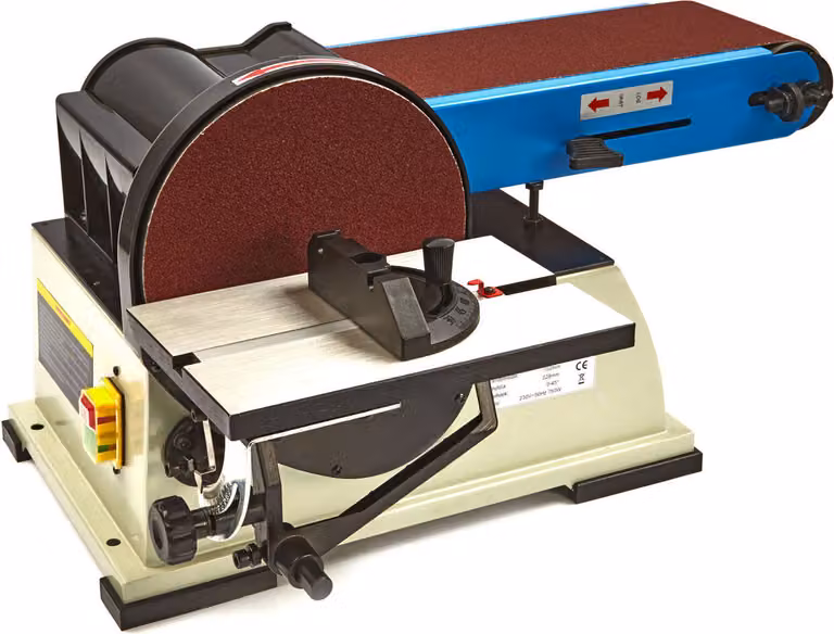 Nastro e levigatrice a disco 150x1220 mm