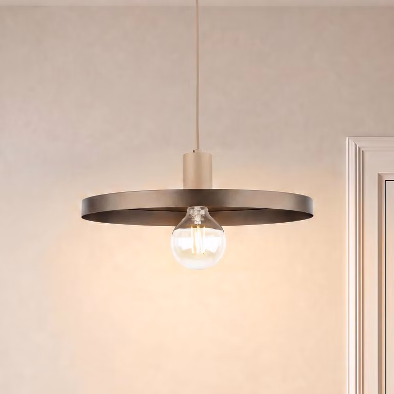 Lampada a sospensione Sila TK Lighting, dimmerabile, Marrone / Ruggine, Soggiorno / Sala da pranzo, Metallo, Moderno, Lampada a sospensione