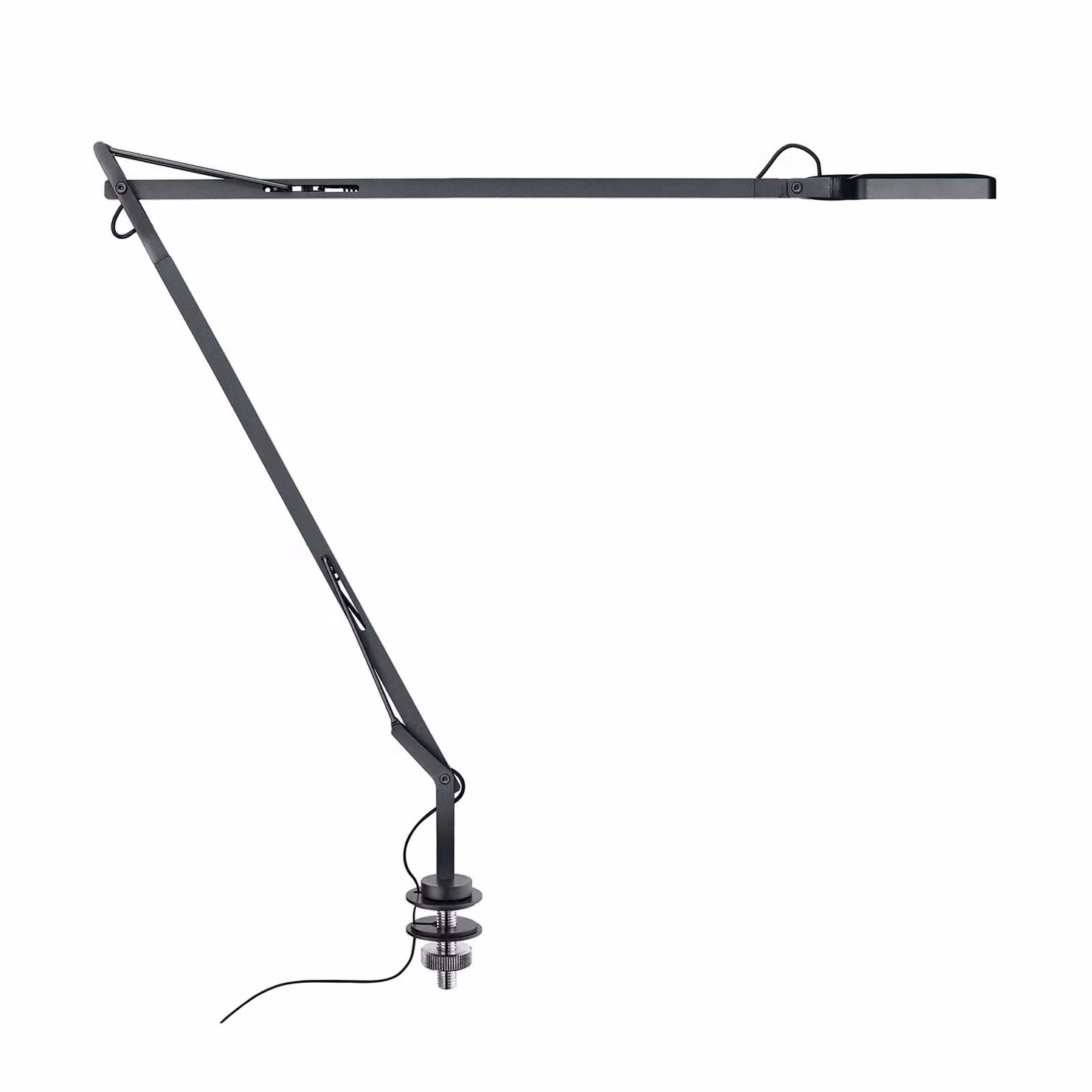 Flos - Kelvin Led Desk support (hidden cable) - Lampada da tavolo - Antracite