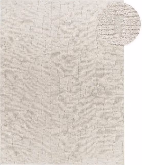 Tappeto moderno Tokko beige stile scandinavo L: 120 cm x P: 160 cm