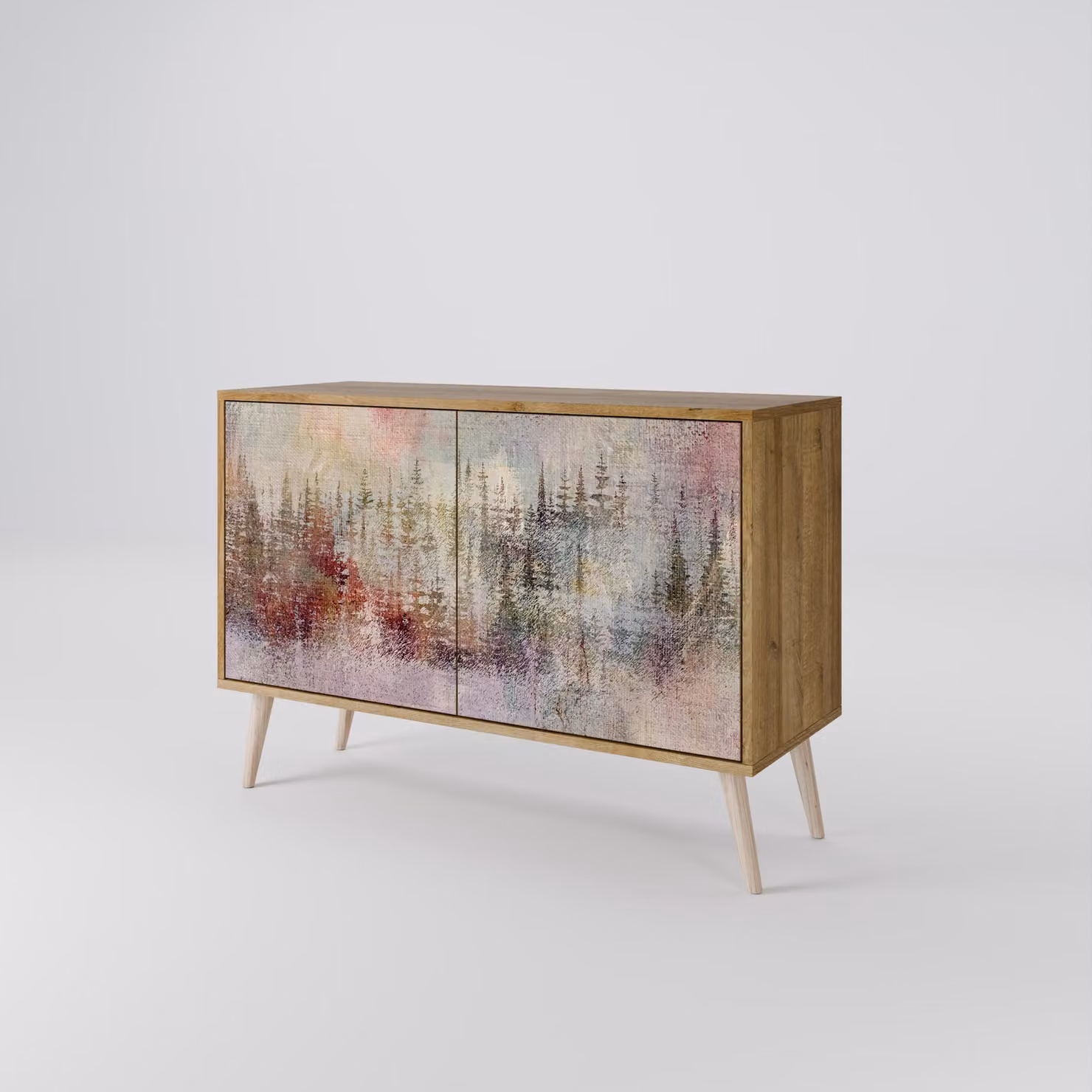 Cassettiera Spacerebels a 2 ante - credenza cassettiera - credenza alta - mobile guardaroba - soggiorno camera da letto - 57,5×111×42 (HxLxP)
